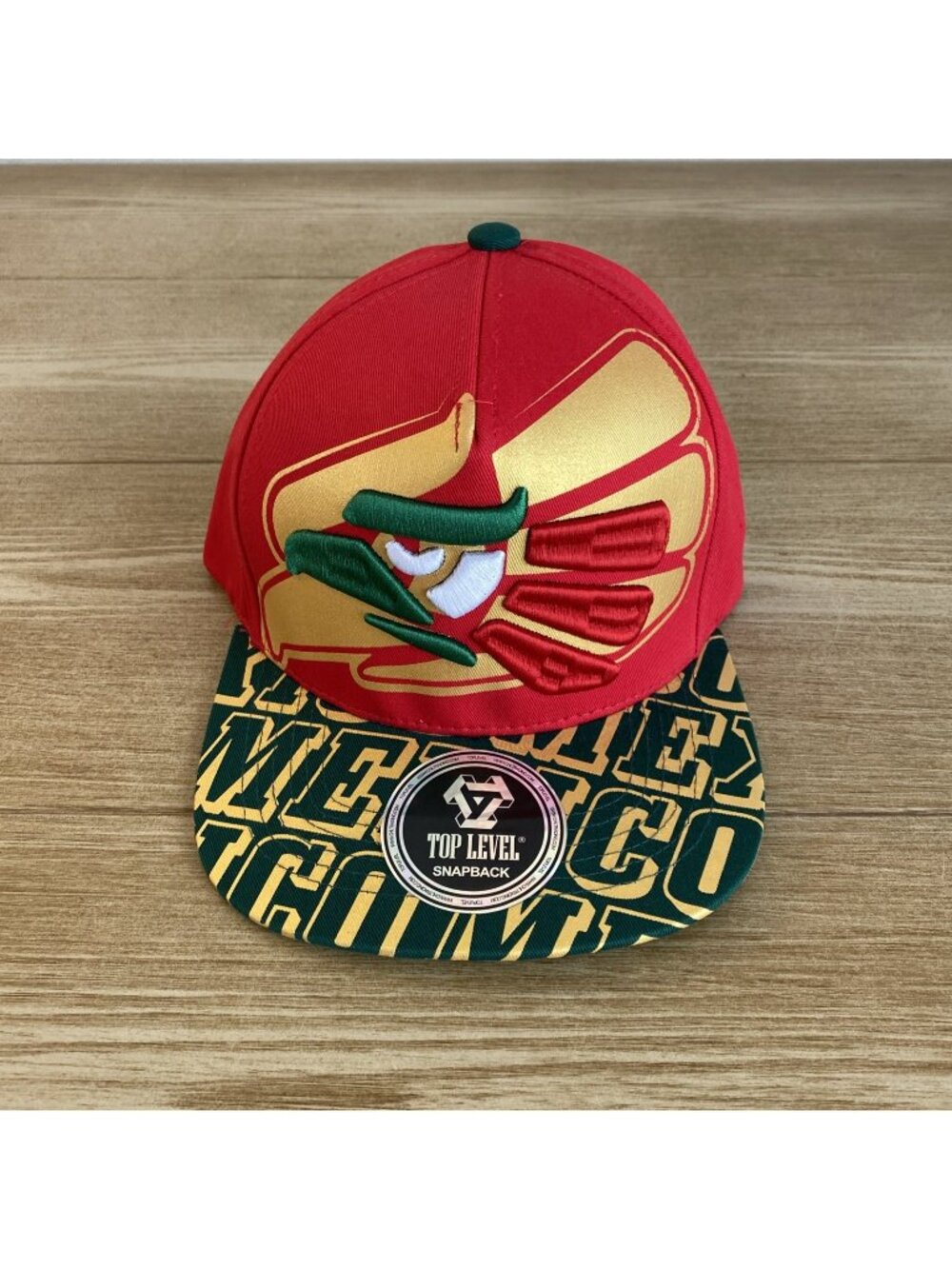 Mexico Aguila Snap Back Cap 3D Embroidered Eagle Hat Baseball Cap Strap Back